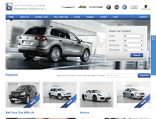 Tablet Screenshot of behbehaniusedcars.com